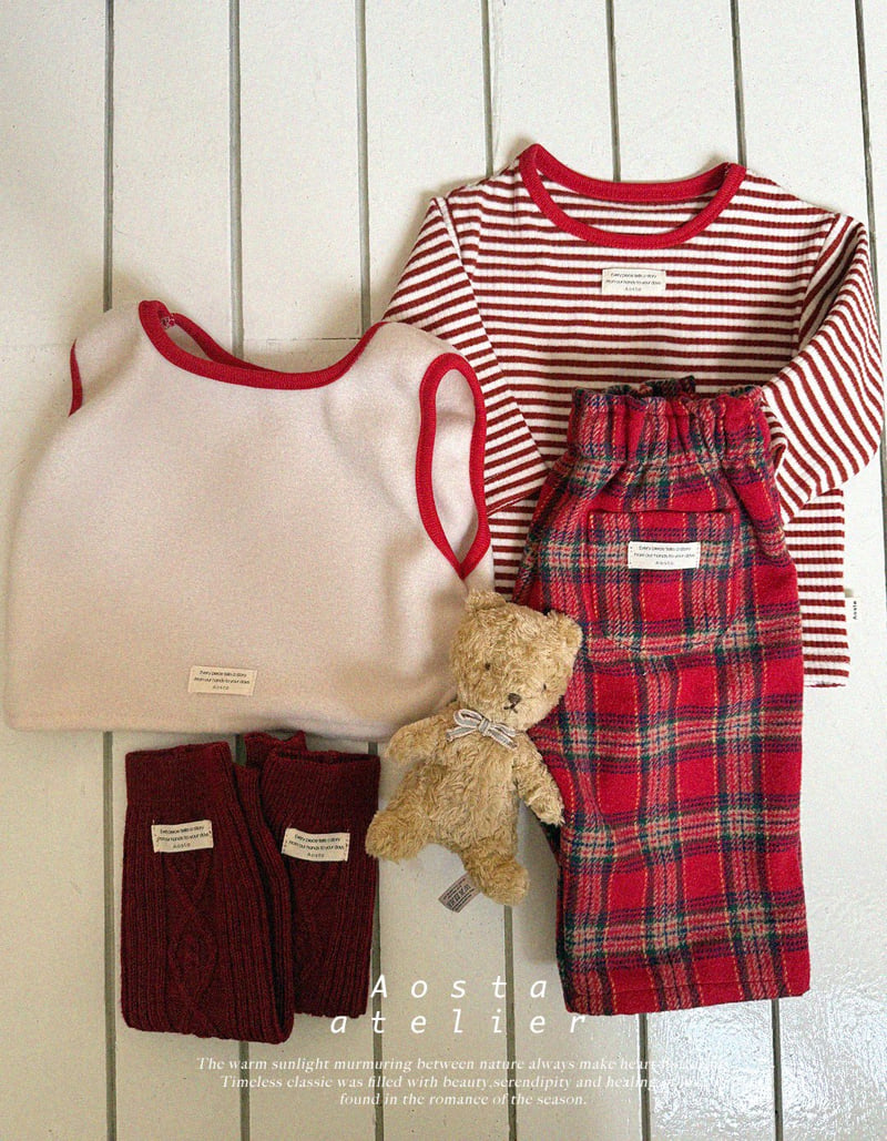 Aosta - Korean Baby Fashion - #babyootd - Winter Vest - 8