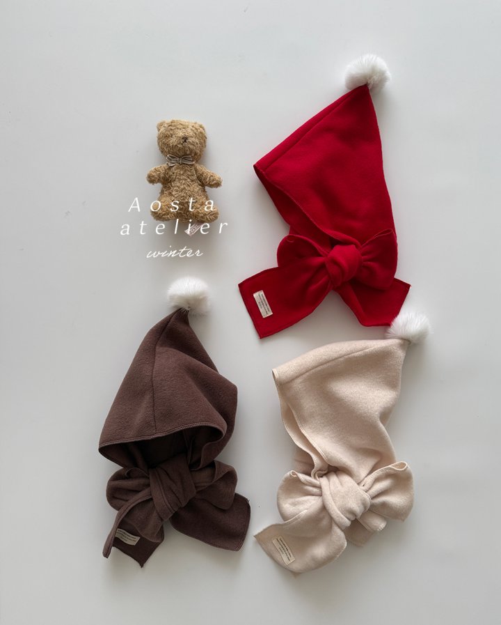 Aosta - Korean Baby Fashion - #babyootd - Winter Cone Muffler