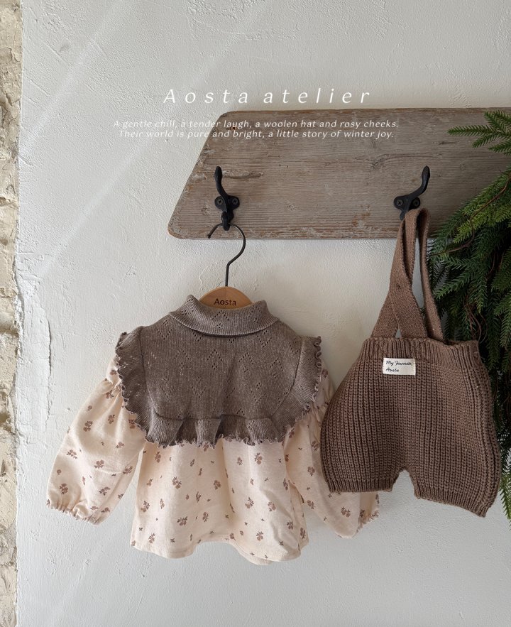 Aosta - Korean Baby Fashion - #babyootd - L'été Frill Turtleneck - 6