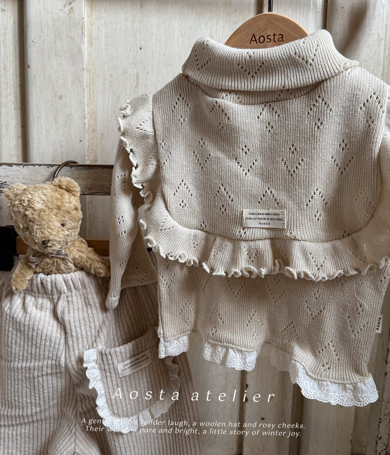 Aosta - Korean Baby Fashion - #babyootd - L'été Blouse - 5
