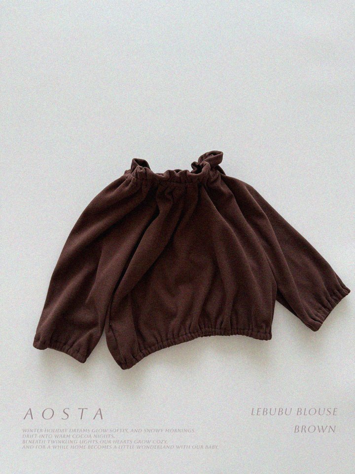 Aosta - Korean Baby Fashion - #babyoninstagram - Leveu Blouse - 4
