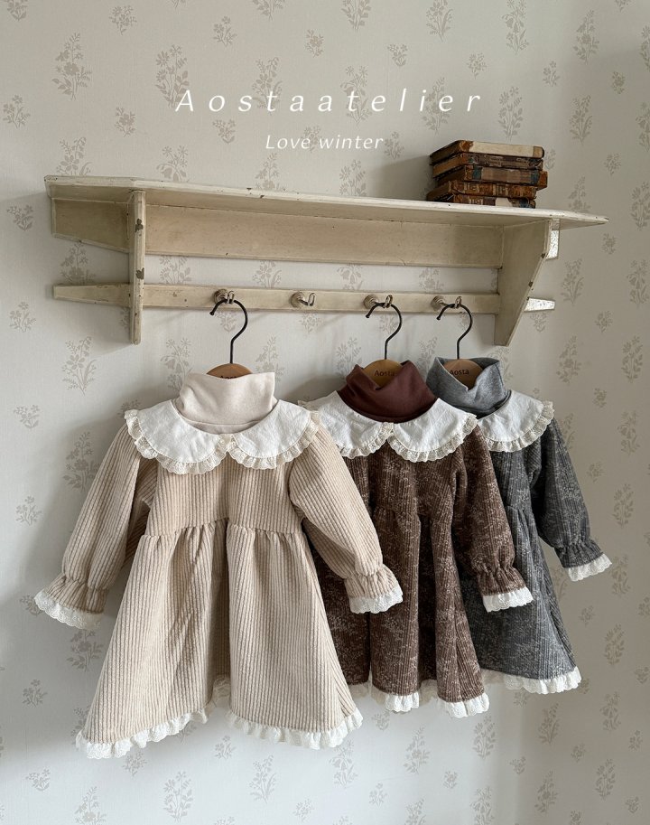 Aosta - Korean Baby Fashion - #babyootd - Luna One-piece - 2