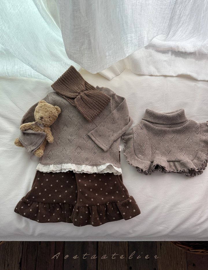 Aosta - Korean Baby Fashion - #babyootd - Dot Candy Pants - 9
