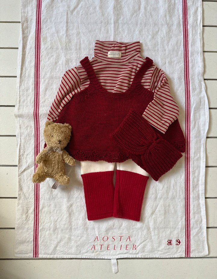 Aosta - Korean Baby Fashion - #babyoninstagram - Knit Blouse - 4