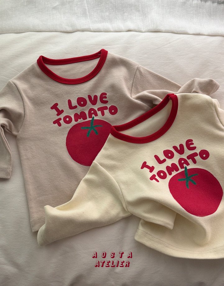 Aosta - Korean Baby Fashion - #babyoutfit - Tomato Tee - 2