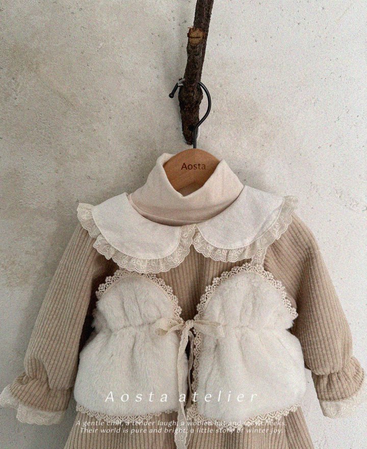 Aosta - Korean Baby Fashion - #babyoutfit - Soft Ribbon Bustier - 9
