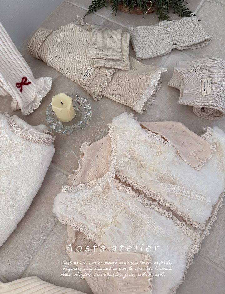 Aosta - Korean Baby Fashion - #babyoutfit - Soft Open Vest - 7