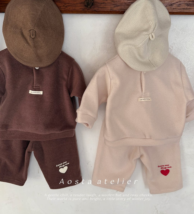 Aosta - Korean Baby Fashion - #babyoutfit - Winter Sweatshirt - 6