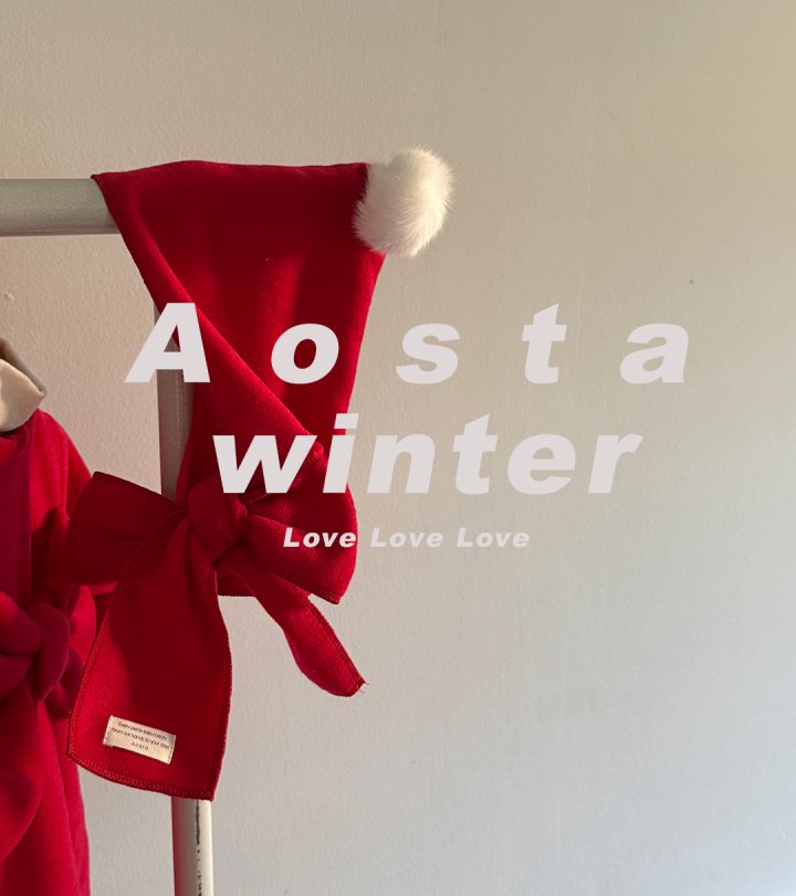 Aosta - Korean Baby Fashion - #babyoutfit - Winter Cone Muffler - 2