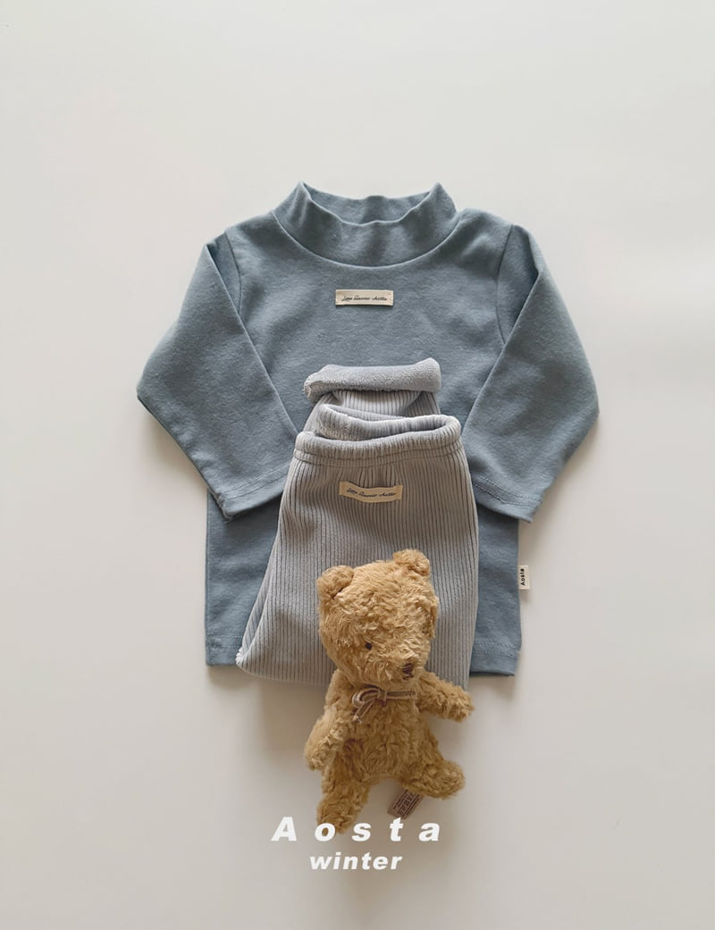 Aosta - Korean Baby Fashion - #babyoutfit - Soft Turtleneck Tee - 10