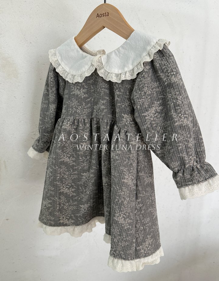 Aosta - Korean Baby Fashion - #babyoutfit - Luna One-piece - 4