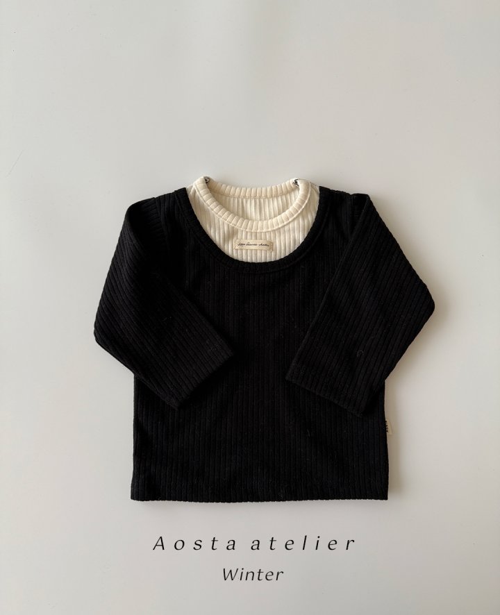 Aosta - Korean Baby Fashion - #babyoutfit - Layered Tee - 2