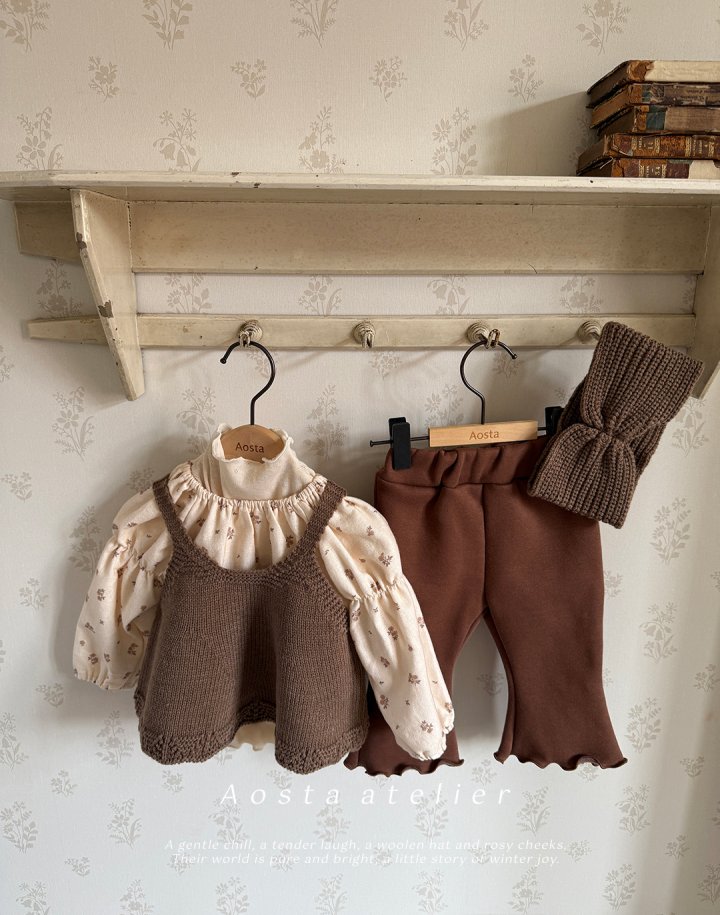 Aosta - Korean Baby Fashion - #babyoutfit - Knit Headband - 10