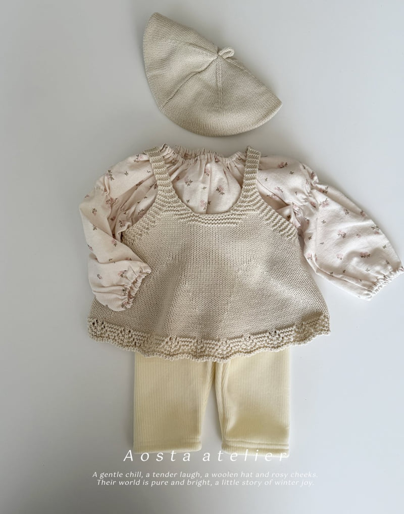 Aosta - Korean Baby Fashion - #babyoutfit - Knit Blouse - 6