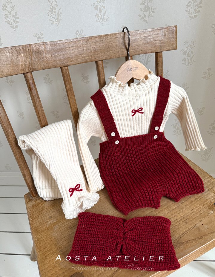 Aosta - Korean Baby Fashion - #babyoutfit - Camellia Tee - 12