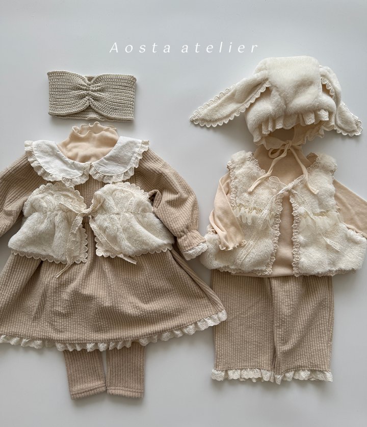 Aosta - Korean Baby Fashion - #babywear - Soft Open Vest - 9