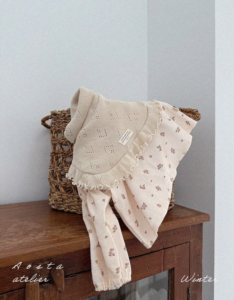Aosta - Korean Baby Fashion - #babywear - L'été Frill Turtleneck - 9