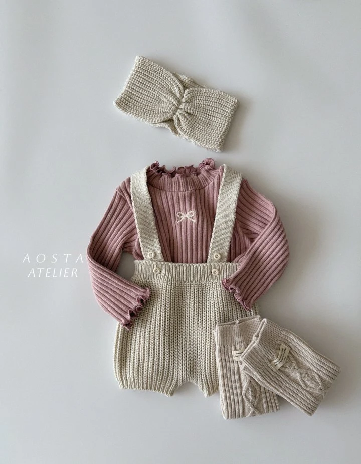 Aosta - Korean Baby Fashion - #babywear - Knit Headband - 11