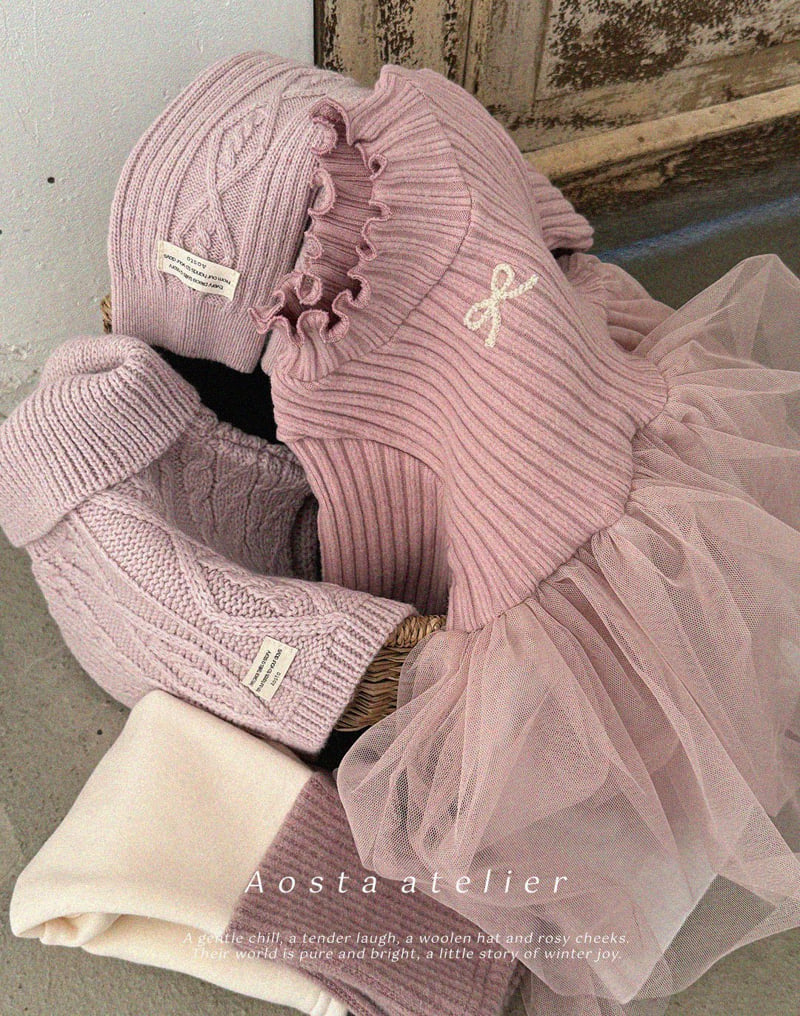 Aosta - Korean Baby Fashion - #babywear - Knit Warmer - 9