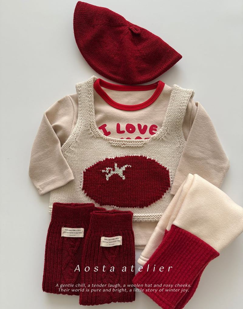 Aosta - Korean Baby Fashion - #babywear - Knit O Vest - 8