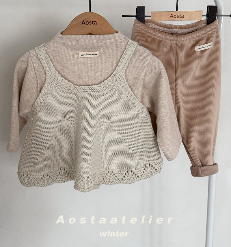 Aosta - Korean Baby Fashion - #babywear - Knit Blouse - 7