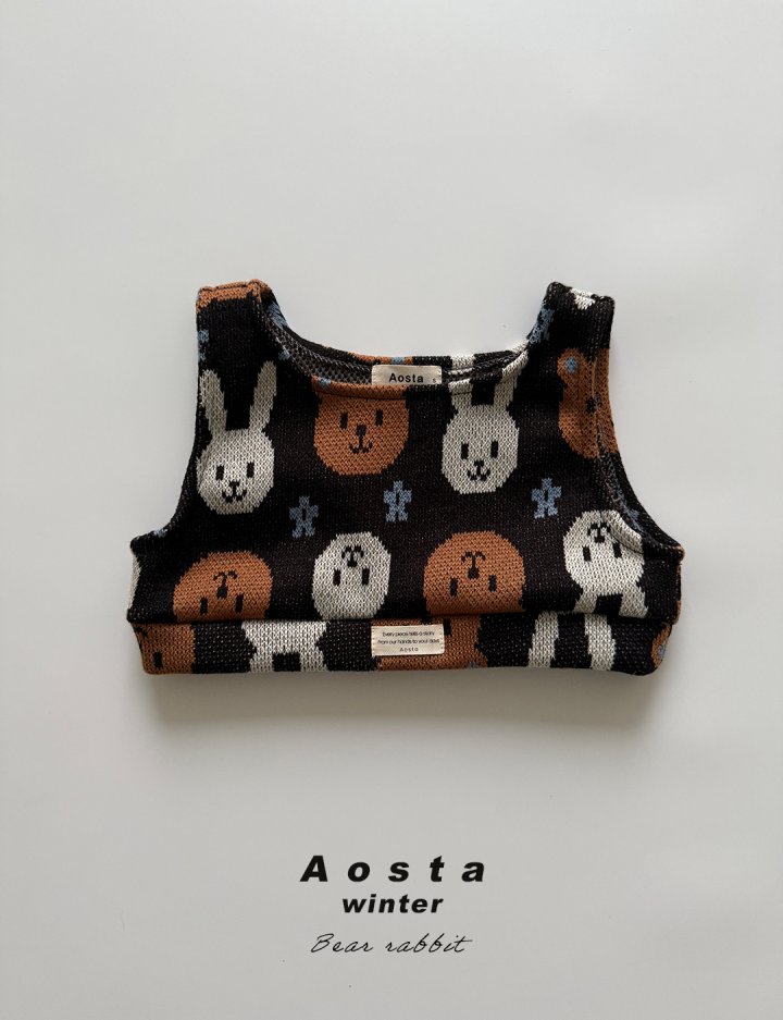 Aosta - Korean Baby Fashion - #babywear - Nene Vest - 2