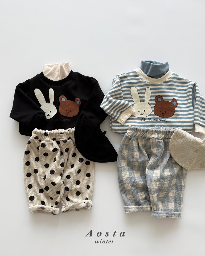 Aosta - Korean Baby Fashion - #babywear - Bear Toto Sweatshirt - 11