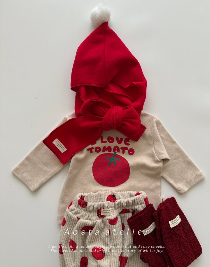 Aosta - Korean Baby Fashion - #onlinebabyboutique - Tomato Tee - 5