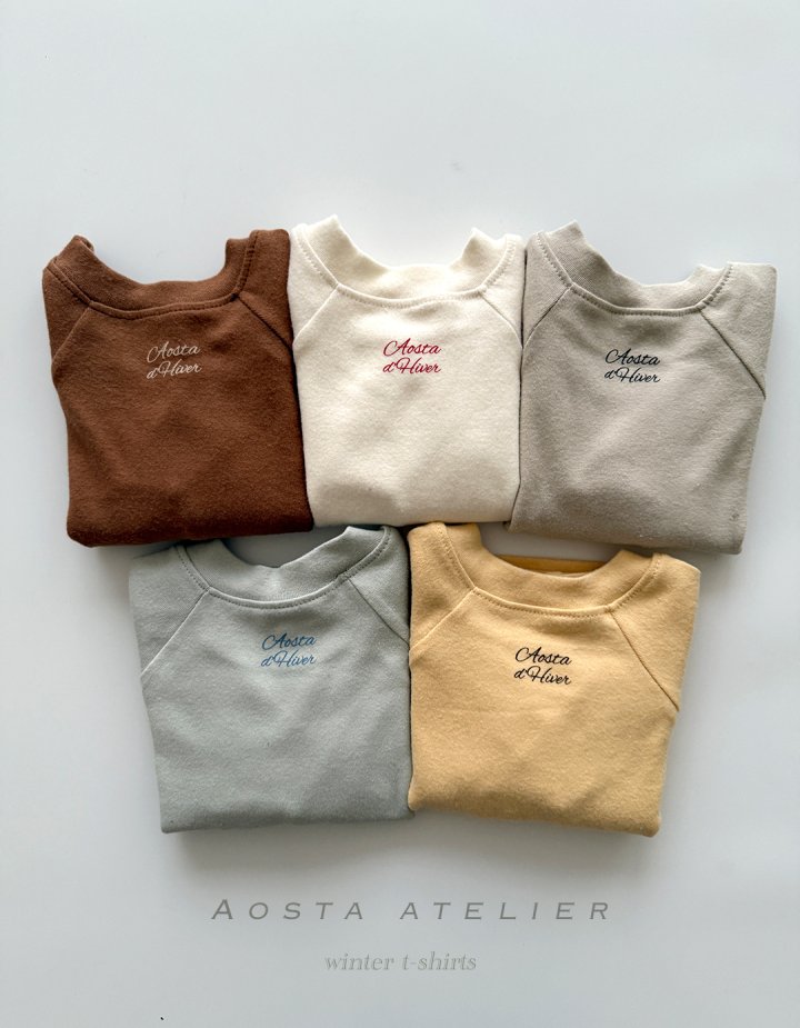 Aosta - Korean Baby Fashion - #onlinebabyboutique - Ebeuh Tee
