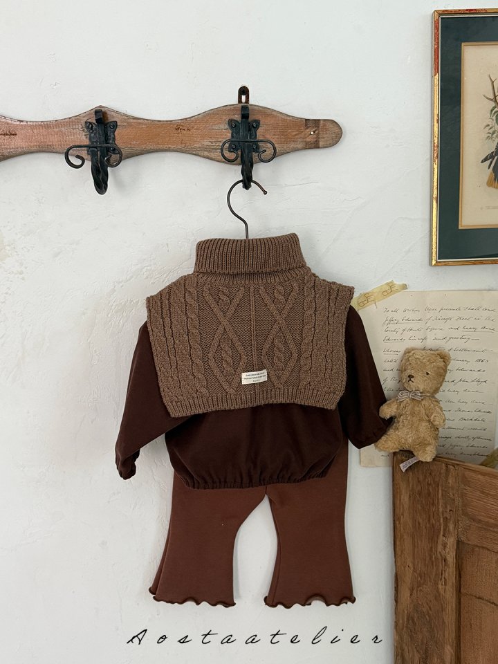 Aosta - Korean Baby Fashion - #onlinebabyboutique - Leveu Blouse - 8