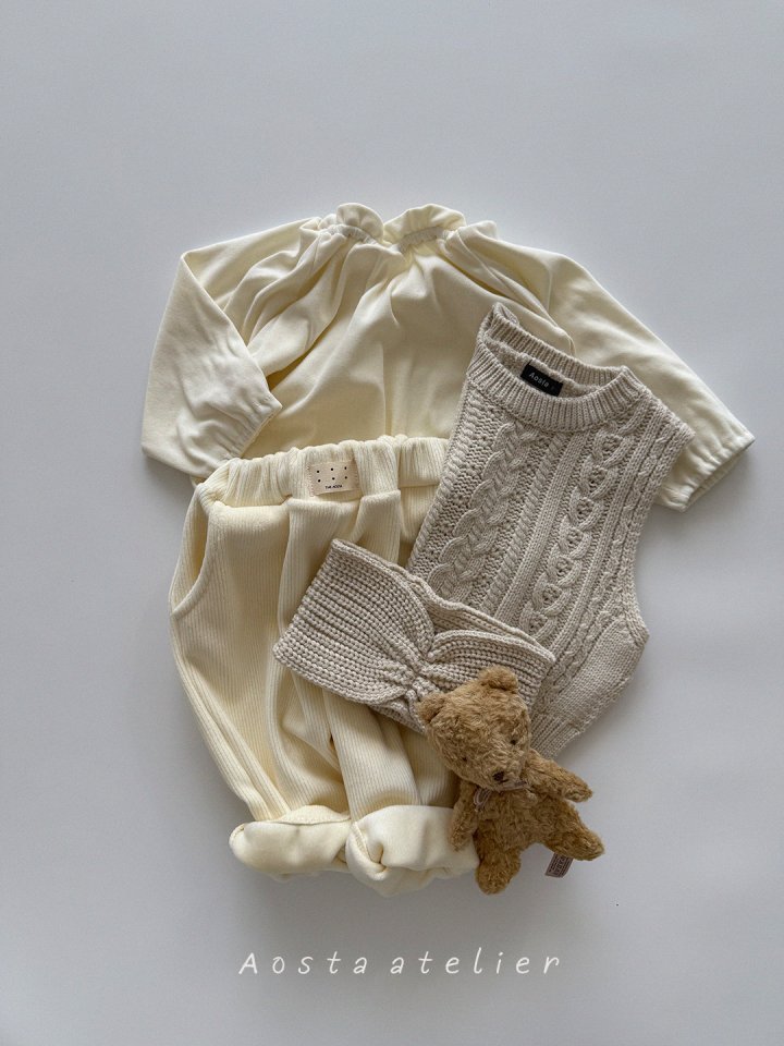 Aosta - Korean Baby Fashion - #onlinebabyboutique - Knit Headband - 12