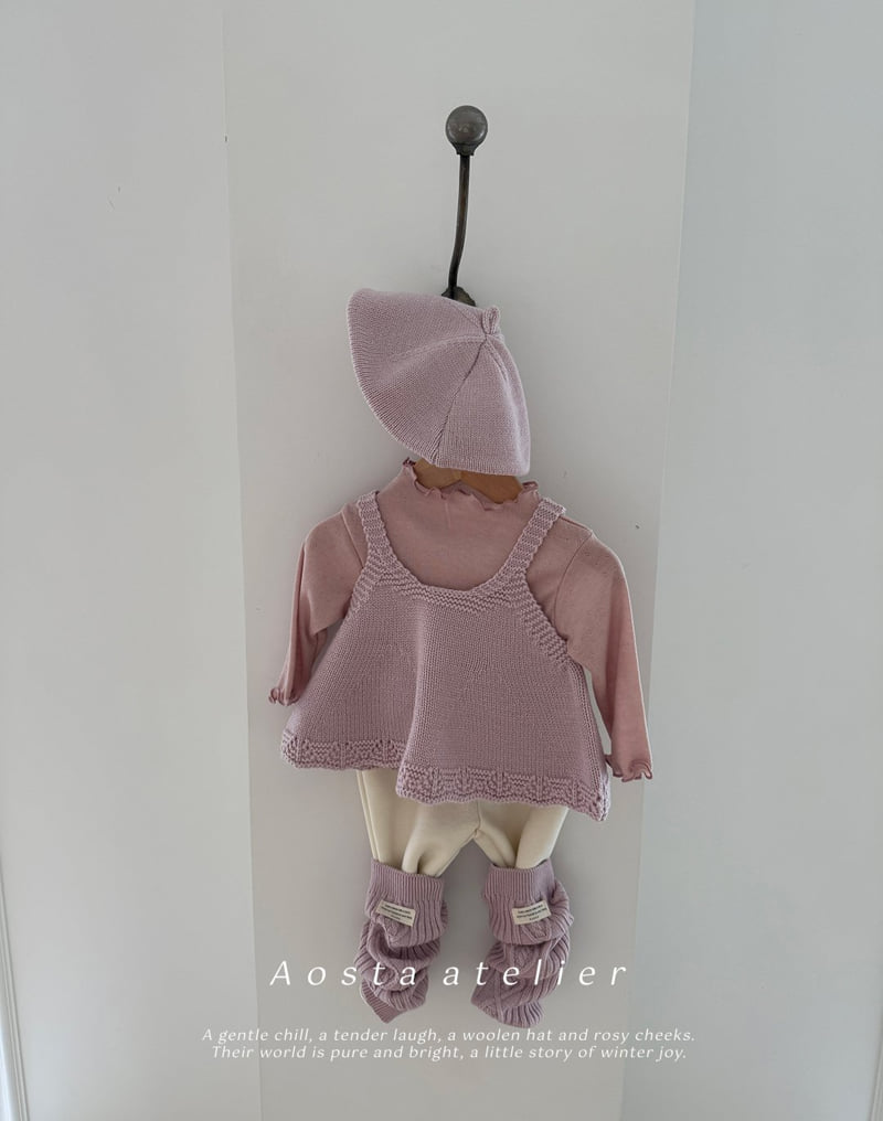 Aosta - Korean Baby Fashion - #onlinebabyboutique - Knit Blouse - 8
