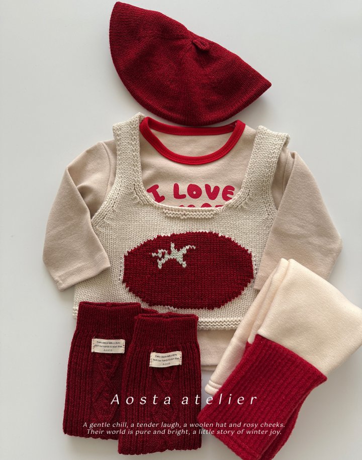 Aosta - Korean Baby Fashion - #onlinebabyshop - Tomato Tee - 6