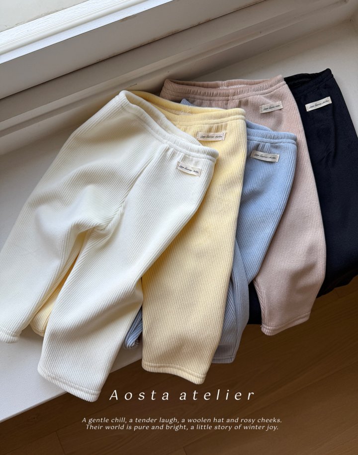 Aosta - Korean Baby Fashion - #onlinebabyshop - Cozy Leggings