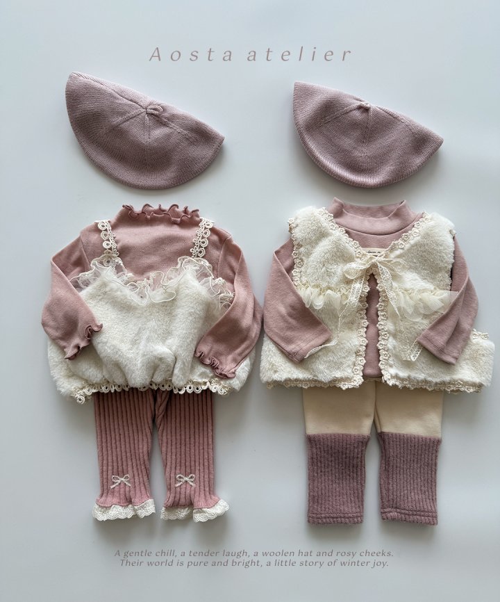 Aosta - Korean Baby Fashion - #onlinebabyshop - Soft Bustier - 8