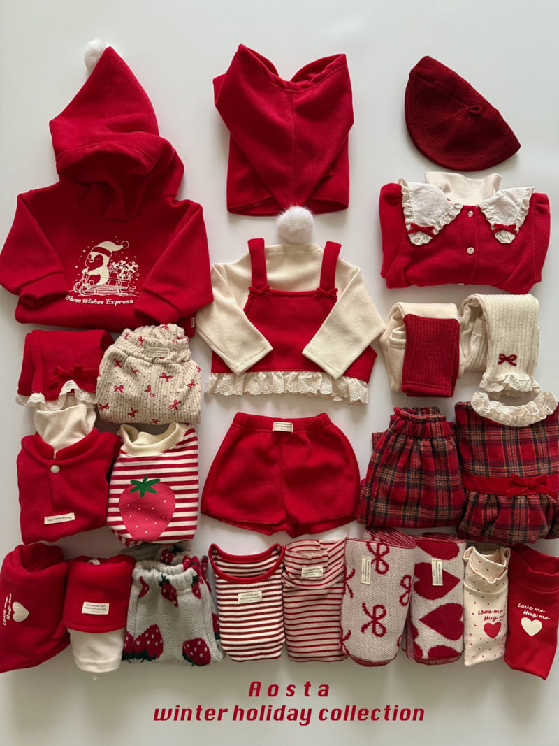 Aosta - Korean Baby Fashion - #onlinebabyshop - Winter Cone Cape - 7