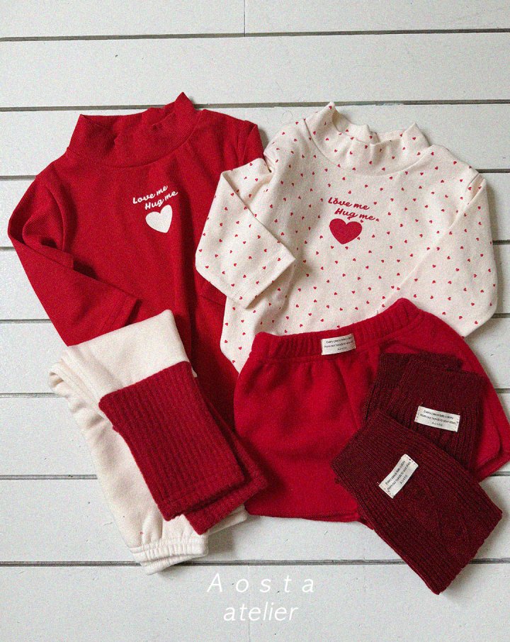 Aosta - Korean Baby Fashion - #onlinebabyboutique - Love Me Turtleneck Tee - 4