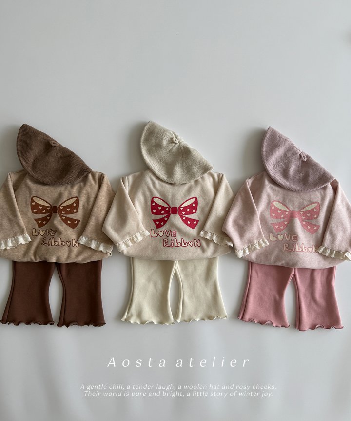 Aosta - Korean Baby Fashion - #onlinebabyshop - Lovely Lemon Sweatshirt - 2