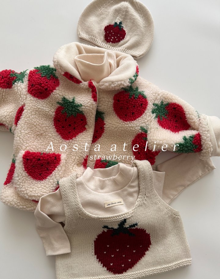 Aosta - Korean Baby Fashion - #onlinebabyshop - Knit O Vest - 10
