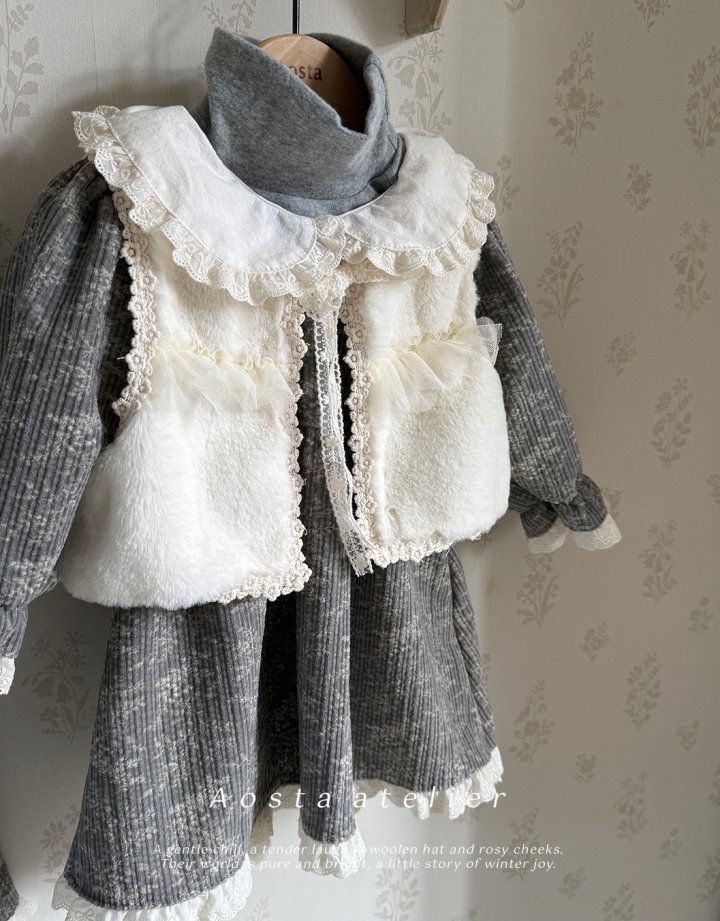 Aosta - Korean Baby Fashion - #smilingbaby - Soft Open Vest - 12