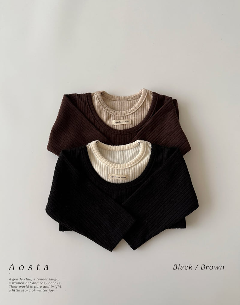Aosta - Korean Baby Fashion - #smilingbaby - Layered Tee - 6