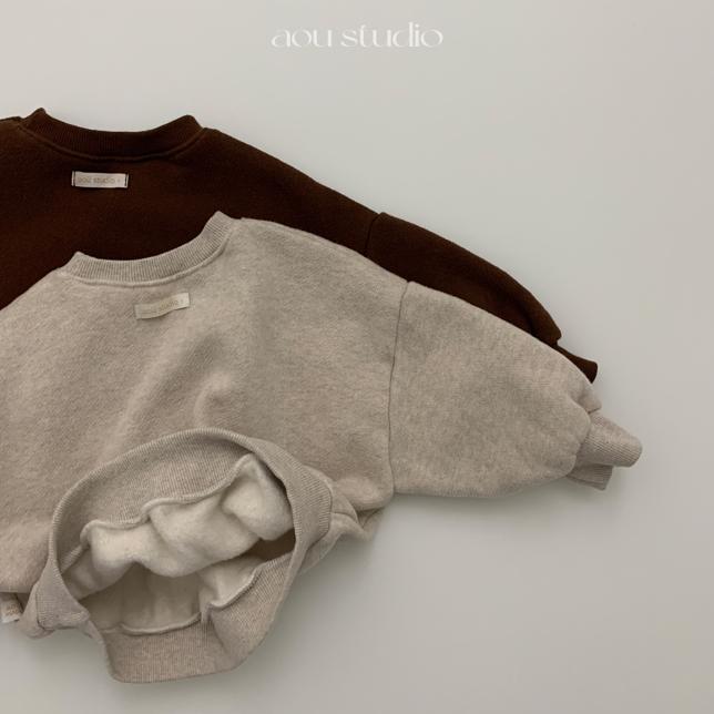 Aou Studio - Korean Baby Fashion - #babyboutiqueclothing - Argyle Sweatshirt - 7
