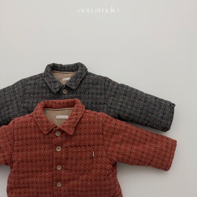 Aou Studio - Korean Baby Fashion - #babyoninstagram - Mori Quilted Jacket - 3