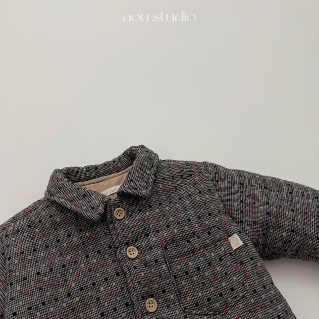 Aou Studio - Korean Baby Fashion - #babyoutfit - Mori Quilted Jacket - 5