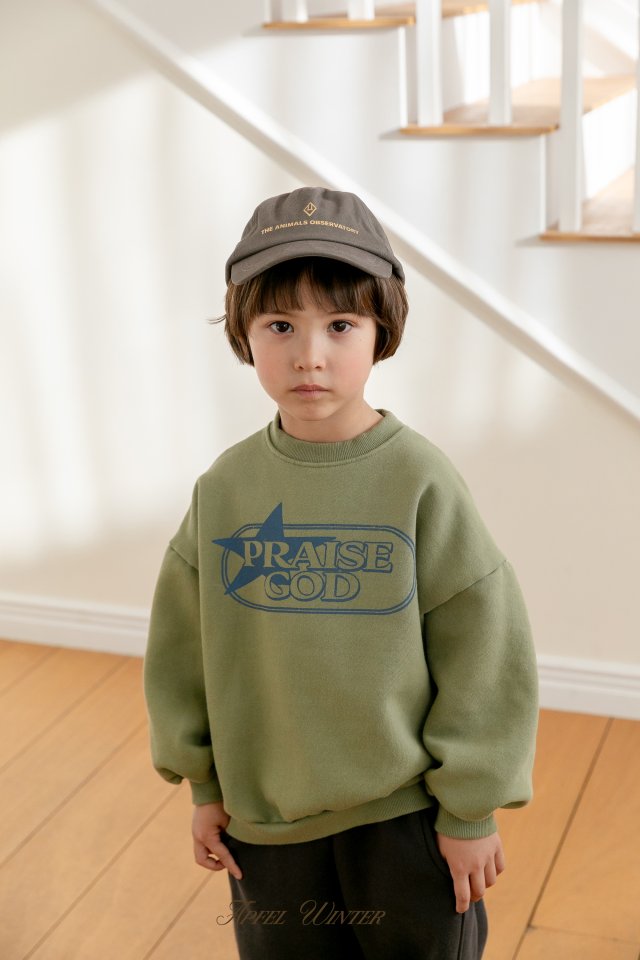 Apfel - Korean Children Fashion - #Kfashion4kids - Star Fleece Sweatshirt - 7