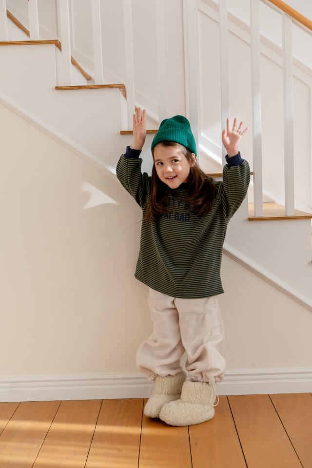 Apfel - Korean Children Fashion - #childofig - Cloud Stripe Tee - 10