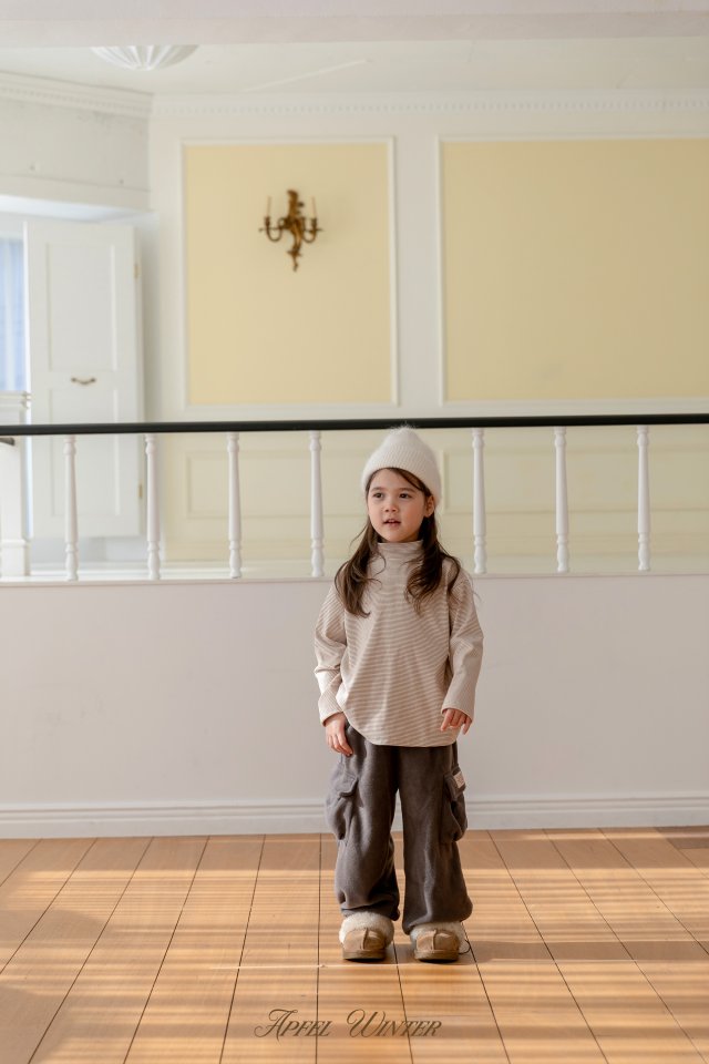 Apfel - Korean Children Fashion - #childrensboutique - Toast Mock Neck Tee - 9