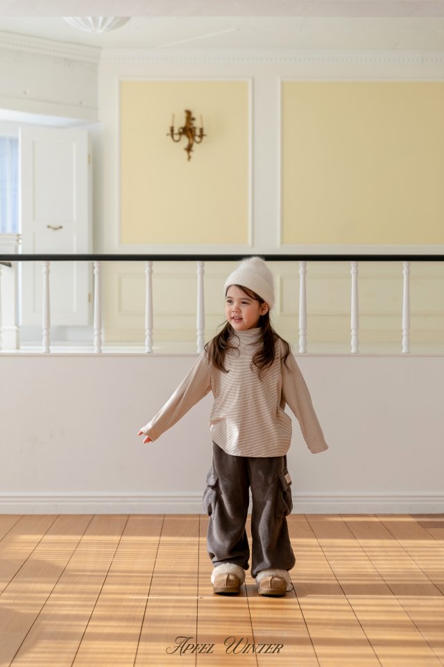 Apfel - Korean Children Fashion - #childrensboutique - Fluffy Cargo Pants - 11
