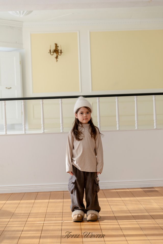 Apfel - Korean Children Fashion - #designkidswear - Fluffy Cargo Pants - 12