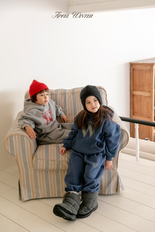 Apfel - Korean Children Fashion - #discoveringself - Washington W Hoodie - 3
